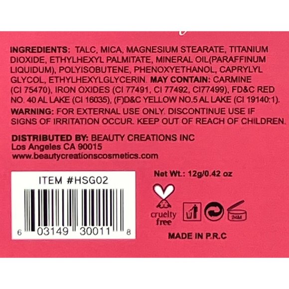 Beauty Creations - Scandalous Glow - Highlighter Palette - Picture 6 of 6